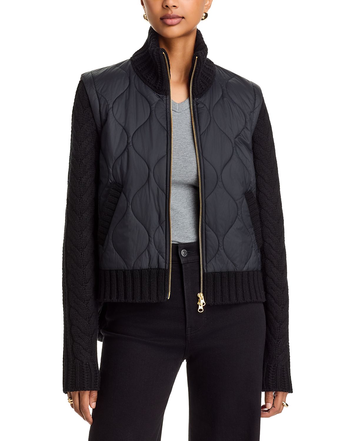 Veronica Beard Patra Mixed Media Jacket