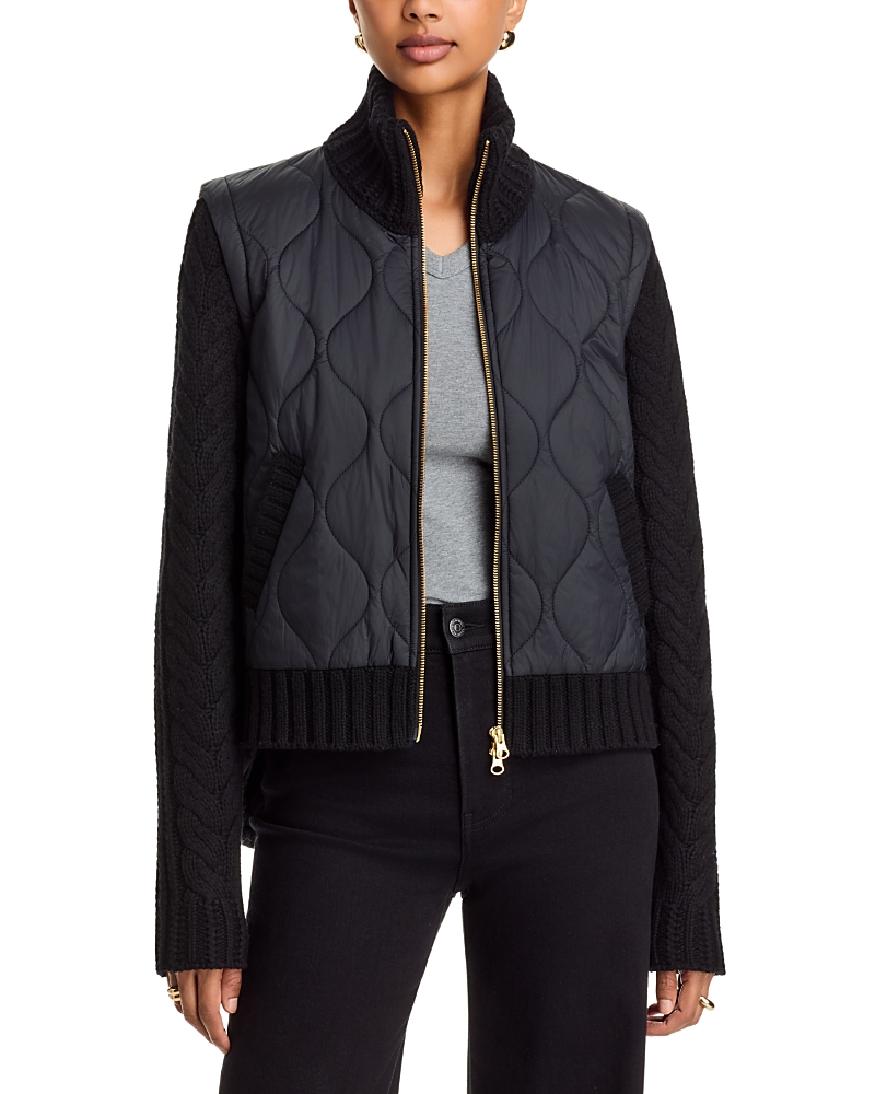 Veronica Beard Patra Mixed Media Jacket