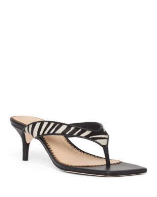 Women's Frankie Calf Hair Thong Sandals