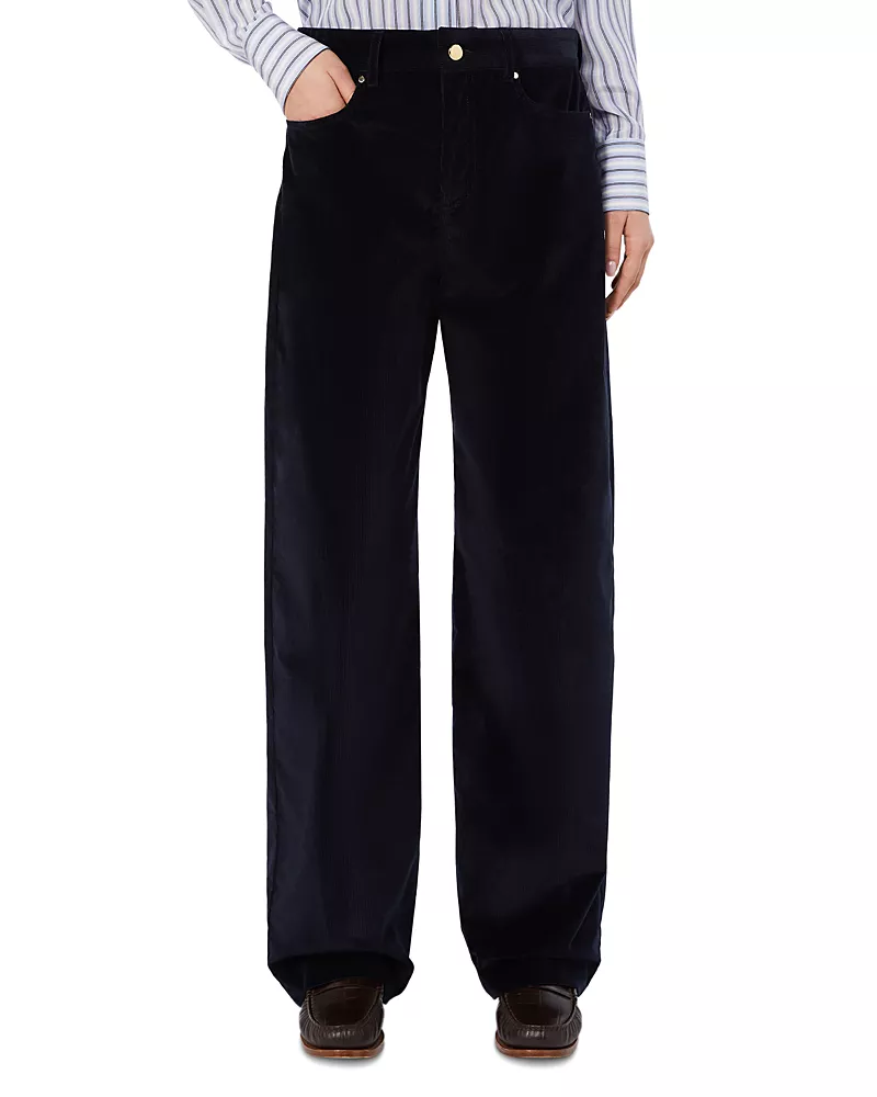 Max Mara Studio Mstfragola Corduroy Pants