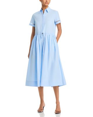 Fabiana Filippi Silk Short Sleeve Polo Dress