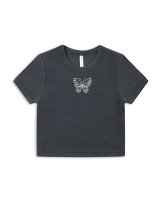 Girls' Butterfly Baby Tee - Little Kid, Big Kid 