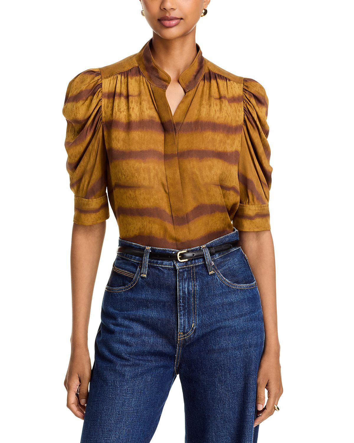 Frame The Gillian Silk Top