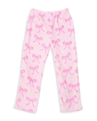 Girls' Bow Print Cozy Pants - Big Kid