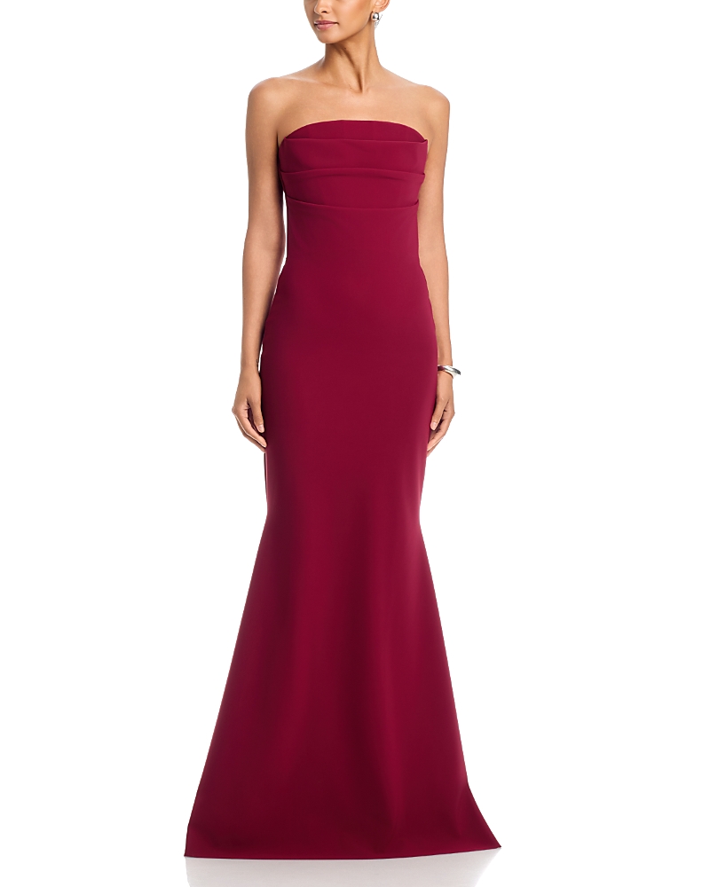 Chiara Boni La Petite Robe Vepse Long Strapless Gown