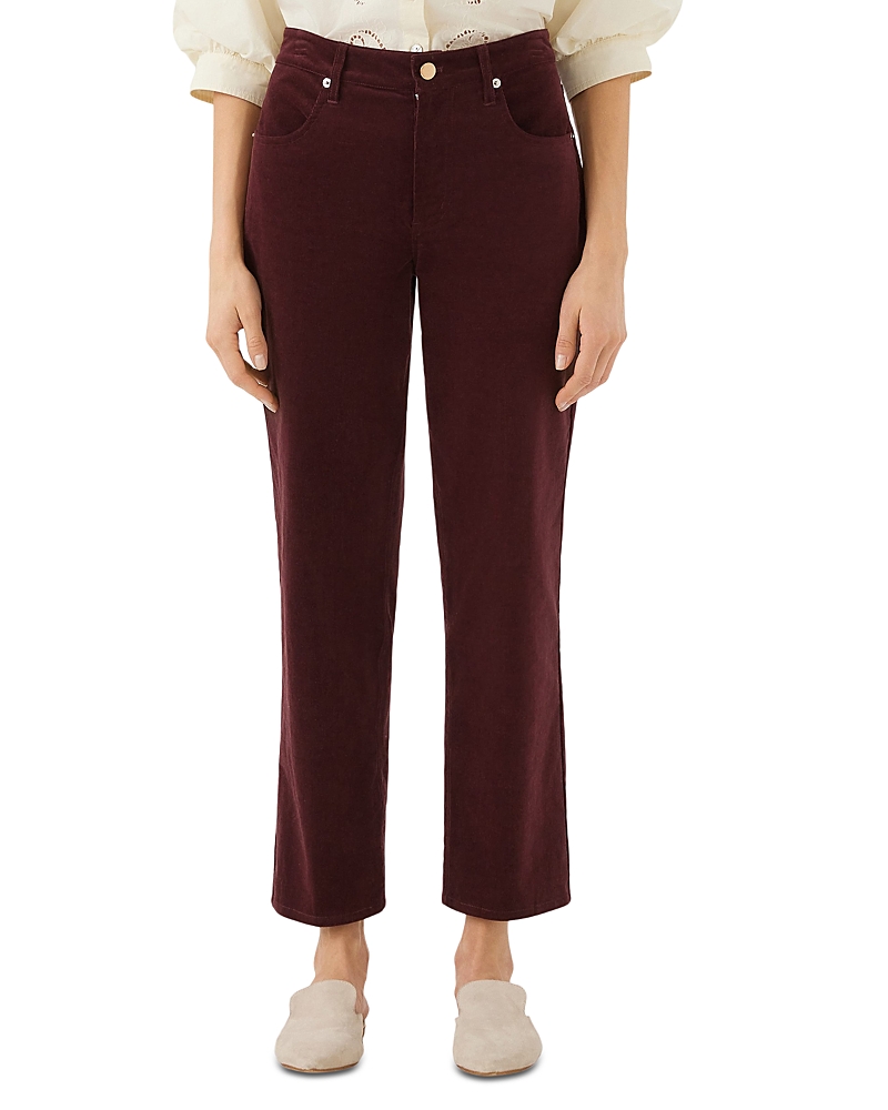 Karen Kane High Rise Corduroy Ankle Pants
