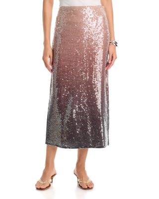 Mirage Sequin Midi Skirt