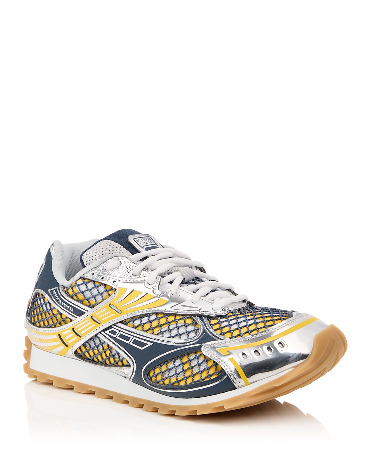 Bottega Veneta Men's Orbit Low Top Sneakers