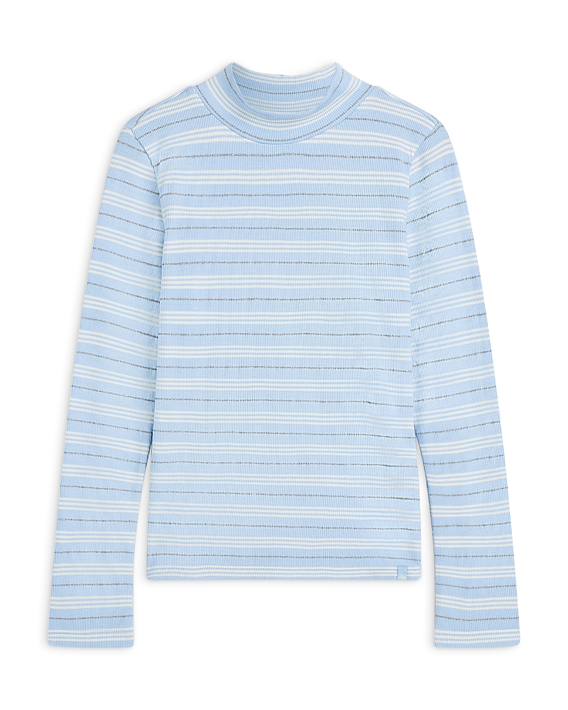 Scotch & Soda Girls' Yarndyed Striped Long Sleeved Tee - Little Kid, Big Kid