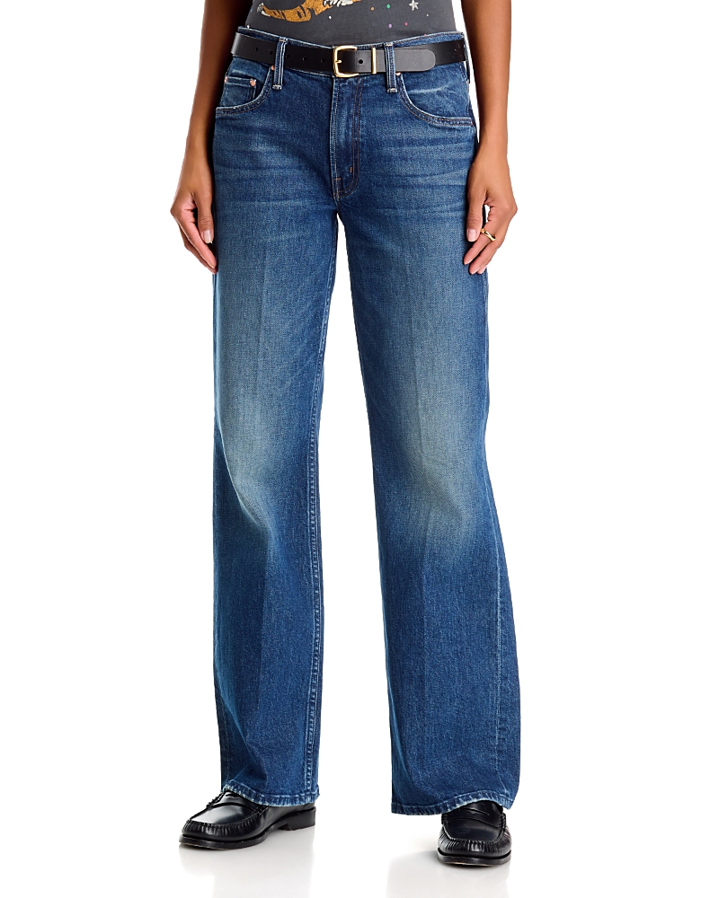 Mother The Bookie Sneak High Rise Bootcut Jeans in Buckaroo