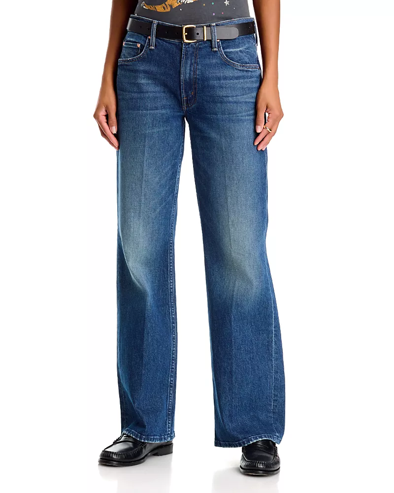 Mother The Bookie Sneak High Rise Bootcut Jeans in Buckaroo