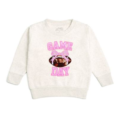 Girls' Game Day Sequin Patch Sweatshirt - Baby, Little Kid
