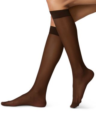 Sheer Knee High Socks, Pack of 3