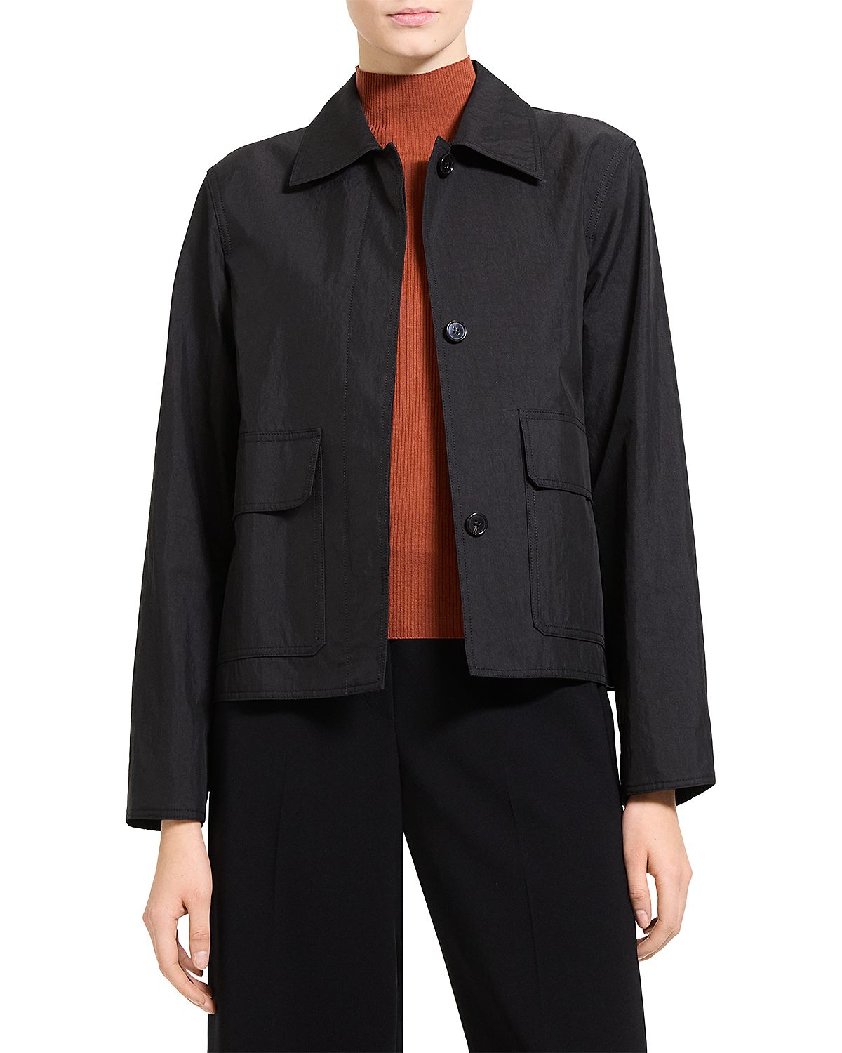 Theory Patch Boxy Jacket