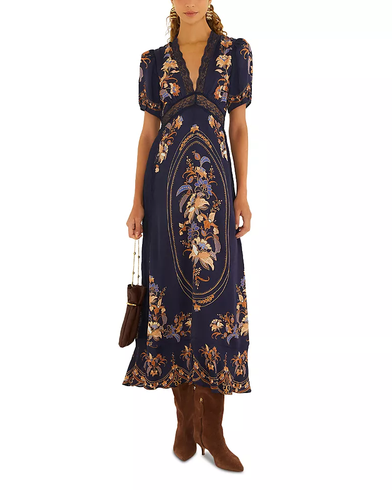 Farm Rio Lara Printed Maxi Dress