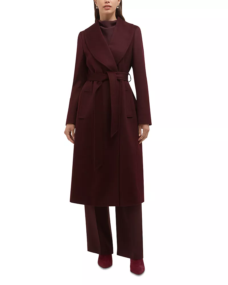 Hobbs London Sara Wool Belted Coat