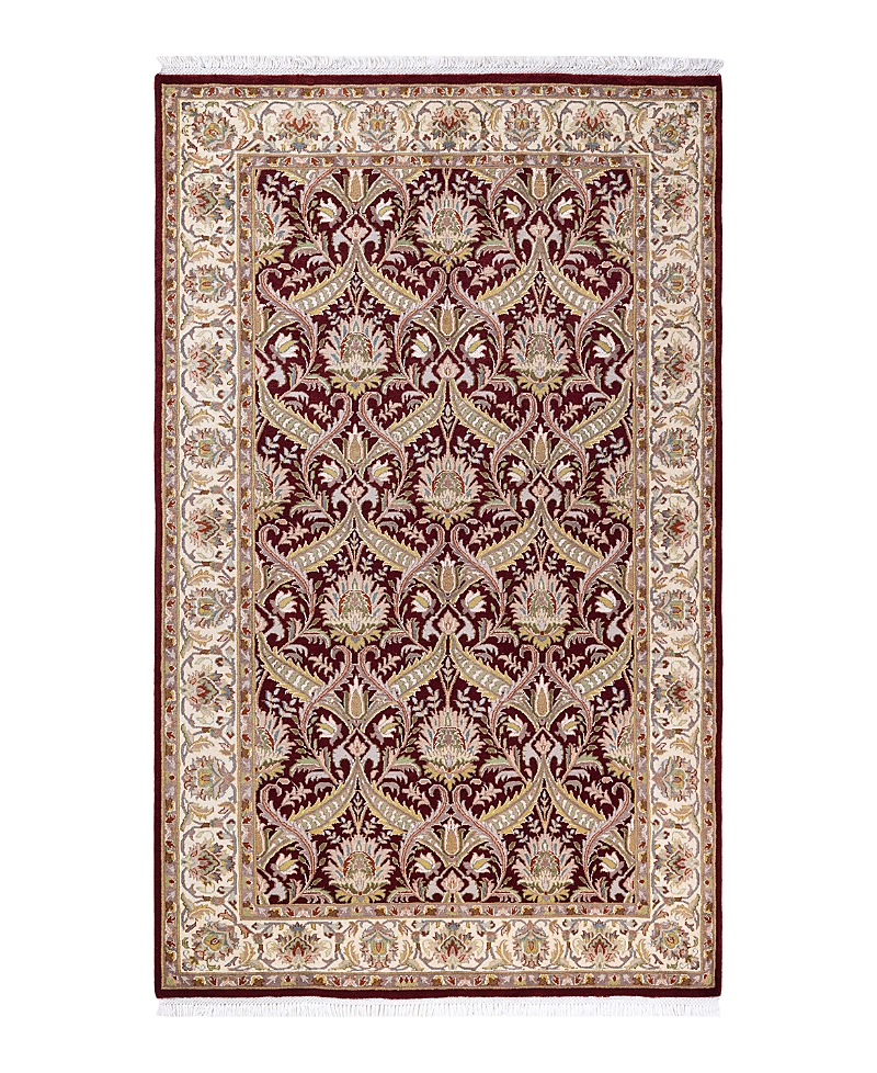 Adorn Handwoven Rugs Mogul M1667 4'8" x 7'7" Area Rug - Red
