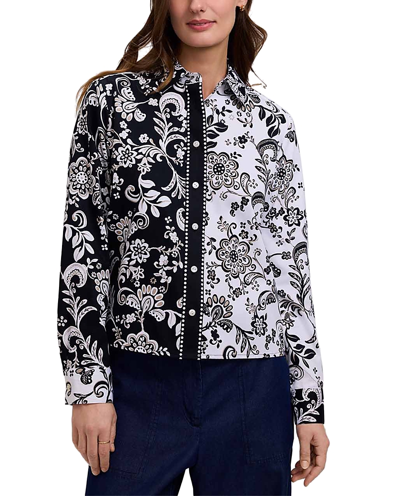 Foxcroft Jodie Colorblocked Shirt