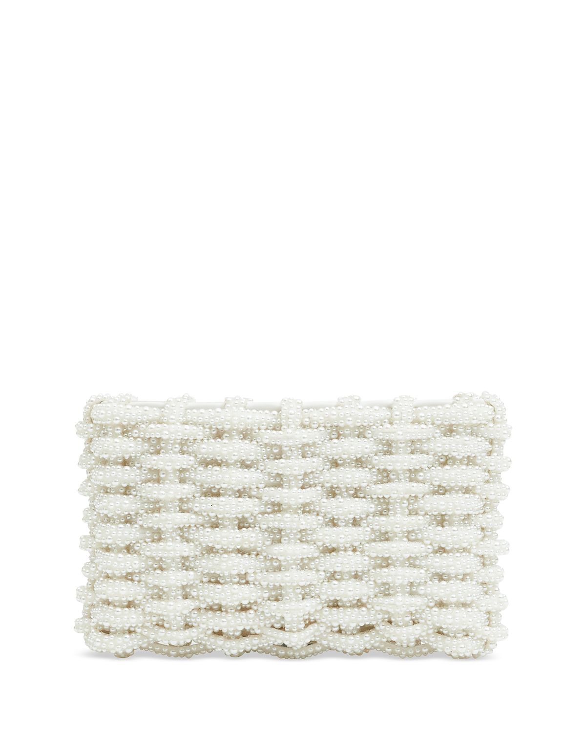Simkhai Morgan Embellished Woven Clutch