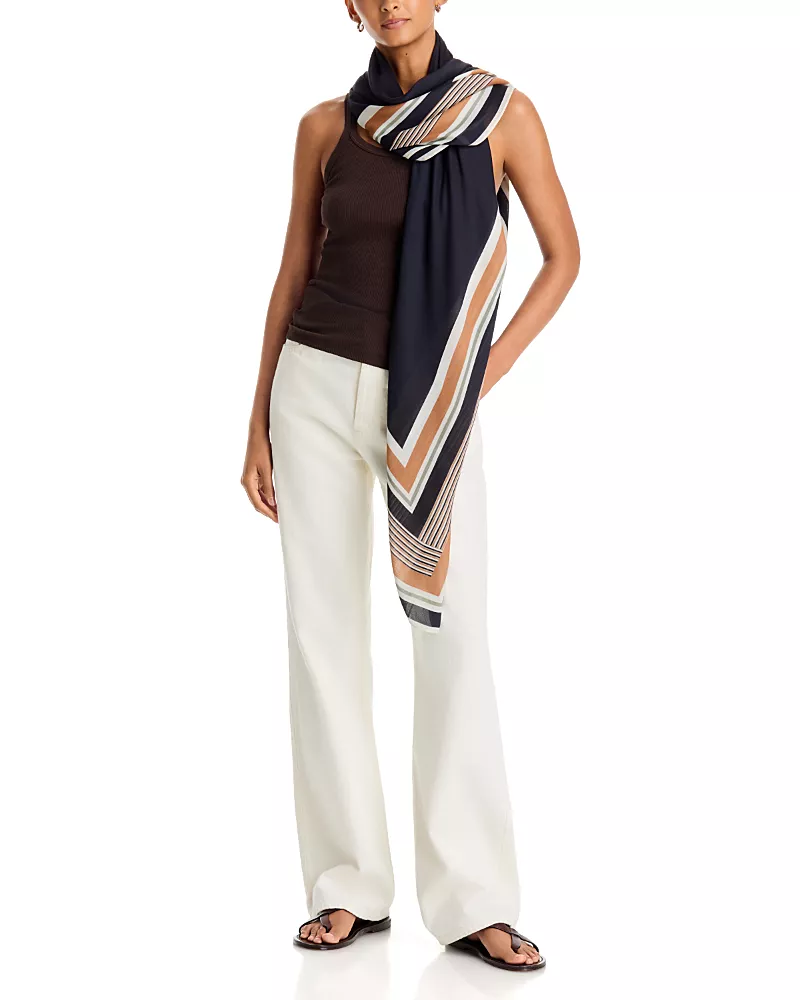 rag & bone Lina Striped Scarf