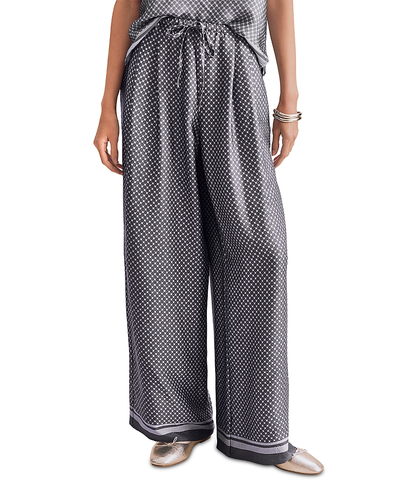 Splendid Valerie Pleated Print Pants