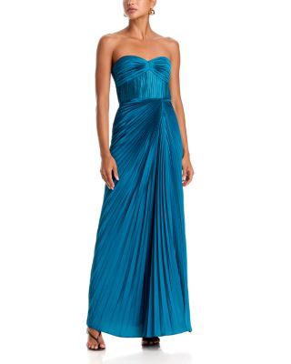 Amur Joyceanne Plisse Gown