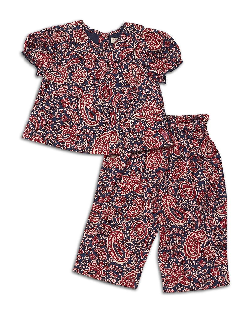 Pink Chicken Girls' Dawson Cotton Top and Pant Set - Baby