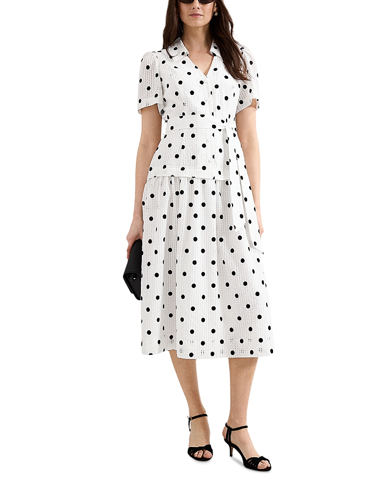 Phase Eight Adele Collared Midi Dress