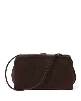 Zella Small Suede Clutch