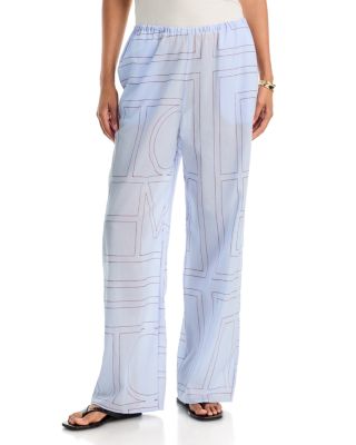 Monogram Pajama Pants