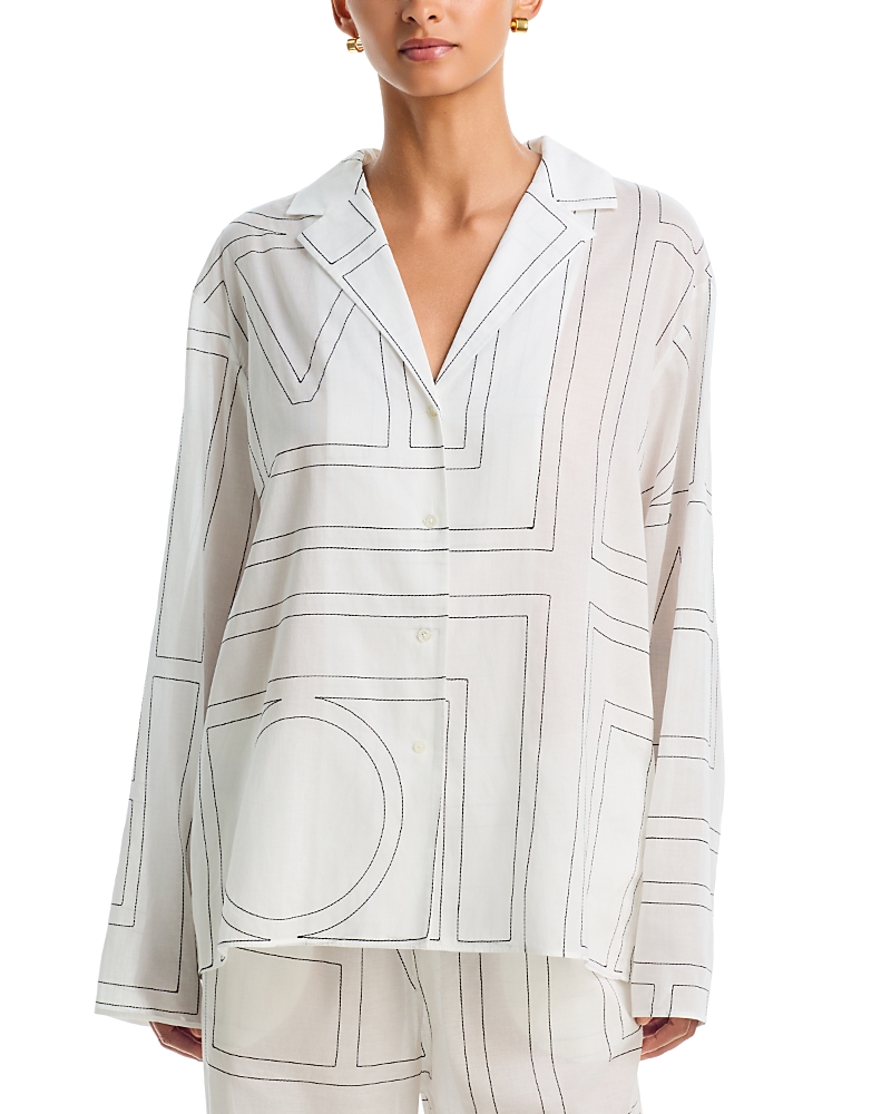 Toteme Monogram Pajama Top