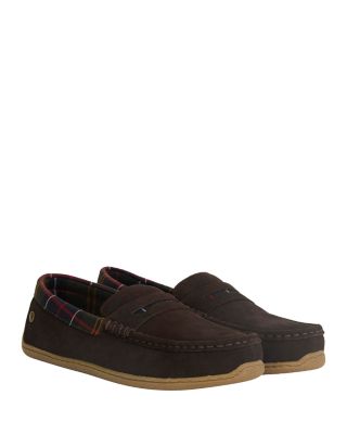 Men's Albert Suede Moc Toe Slippers