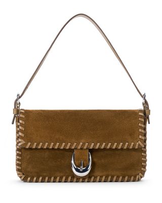 Harlow Suede Top Handle Bag