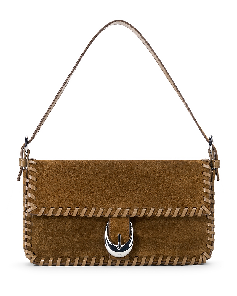Staud Harlow Suede Top Handle Bag