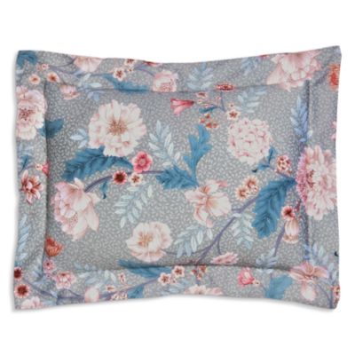 Zelda Vert Sateen Boudoir Sham