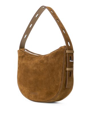 Levi Suede Top Handle Bag