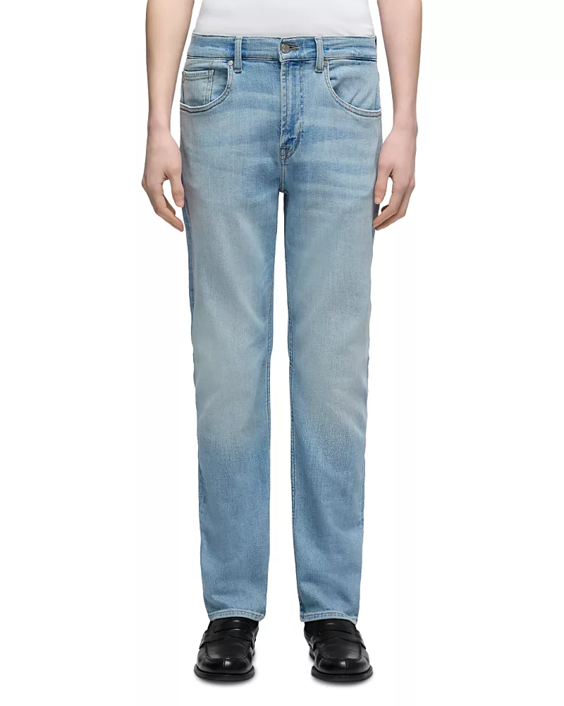 7 For All Mankind The Straight Fit 32 Jeans in Covewash