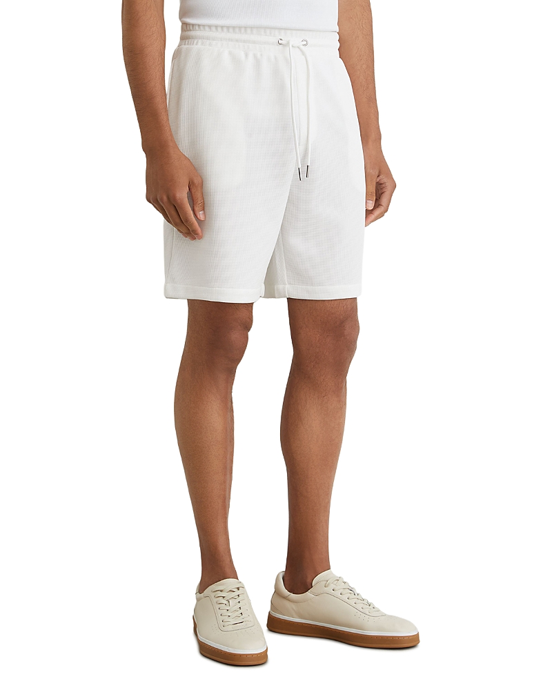 Reiss Renly Micro Waffle Textured Shorts