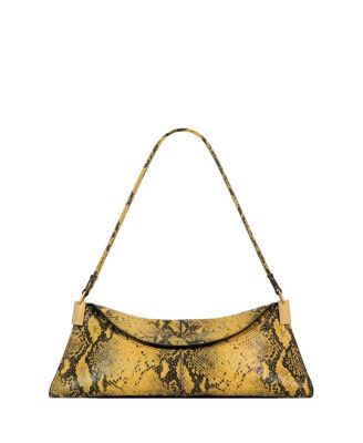 Balmain 64-83 Small Bag in Python-Effect Leather