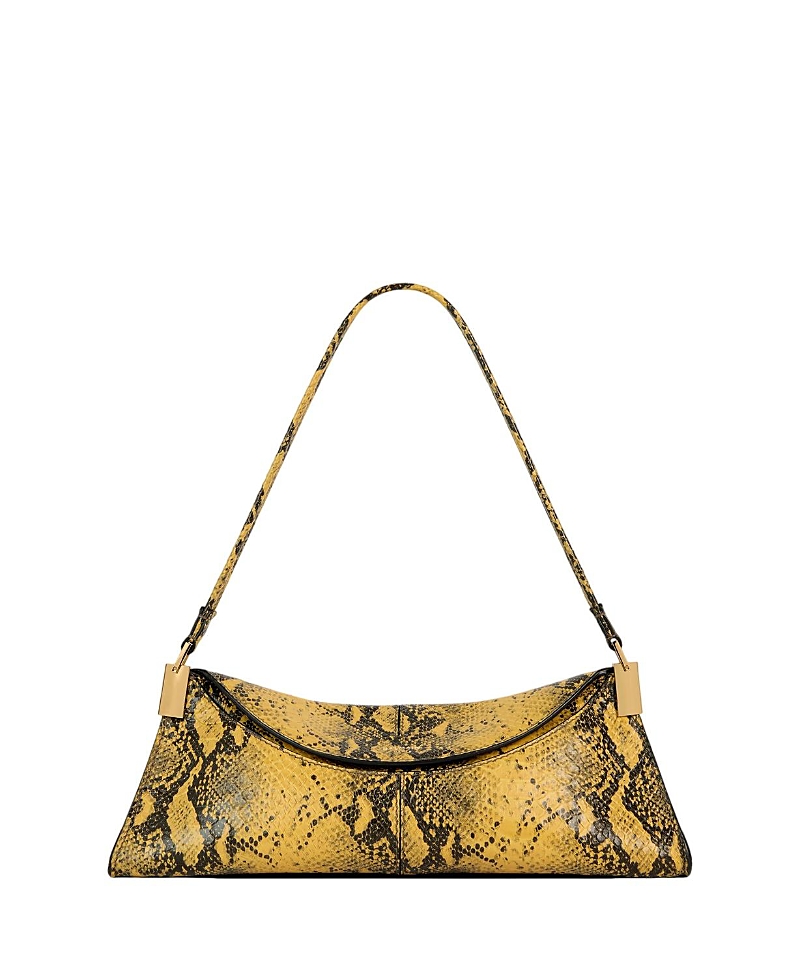 Balmain 64-83 Small Bag in Python-Effect Leather