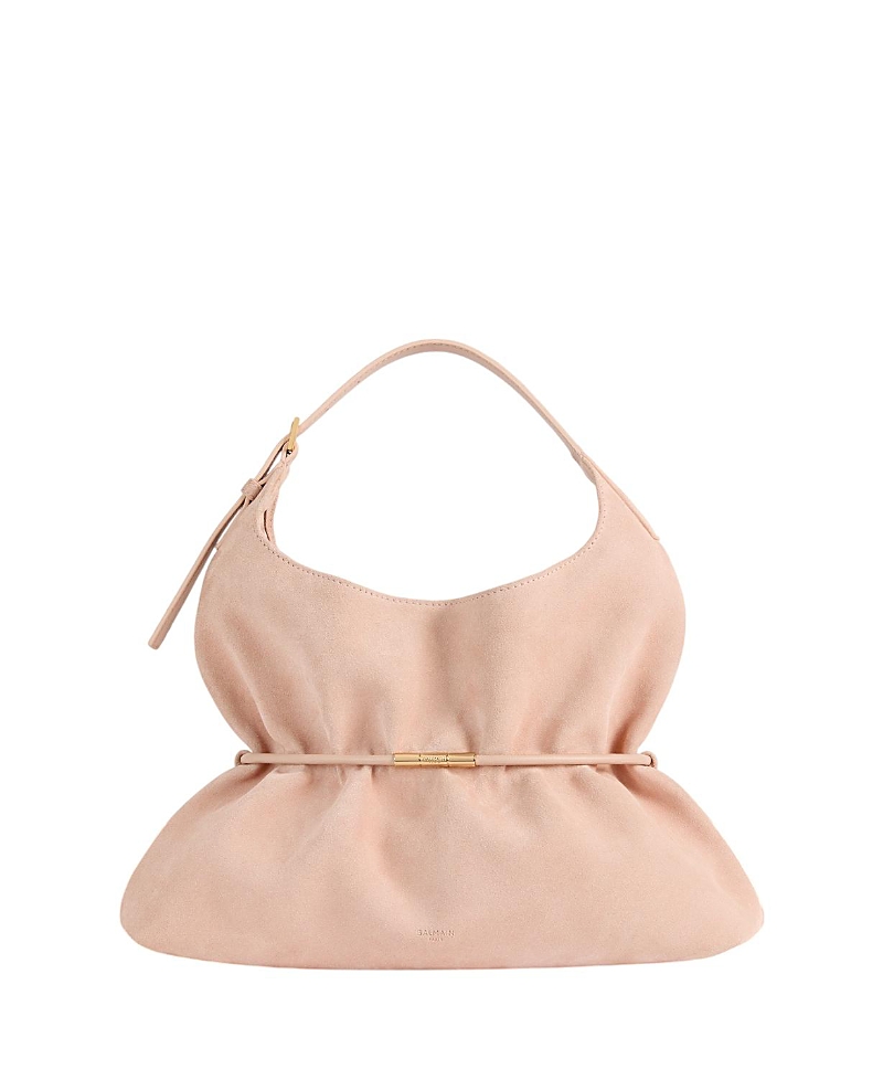Balmain Sphynx Medium Bag in Suede