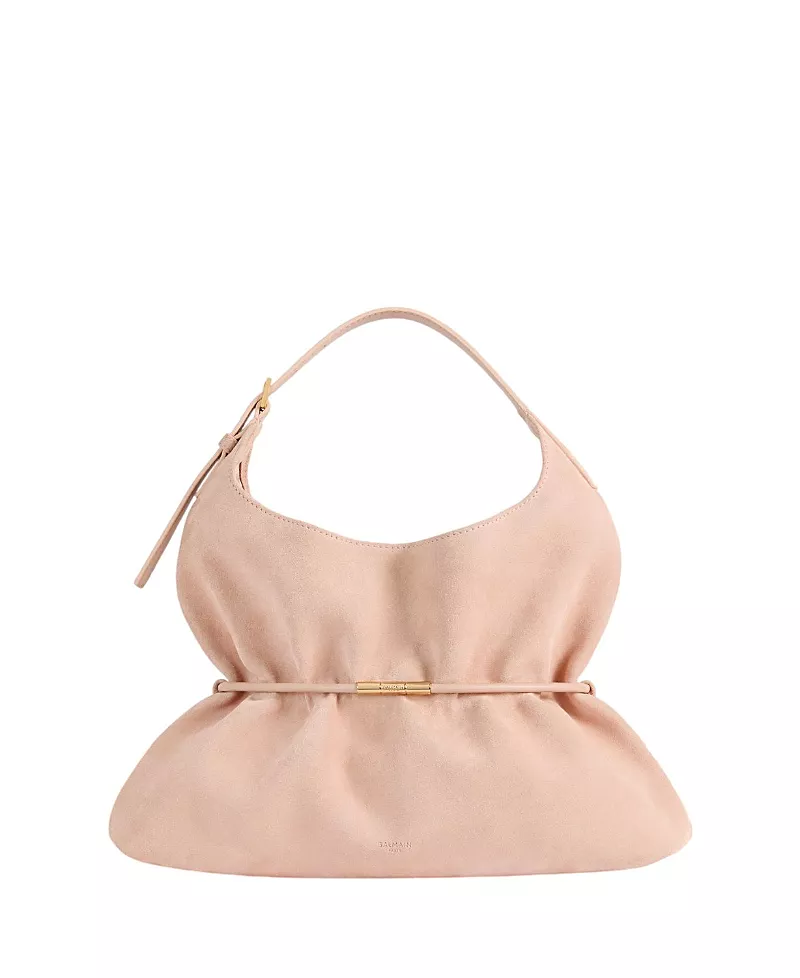 Balmain Sphynx Medium Bag in Suede