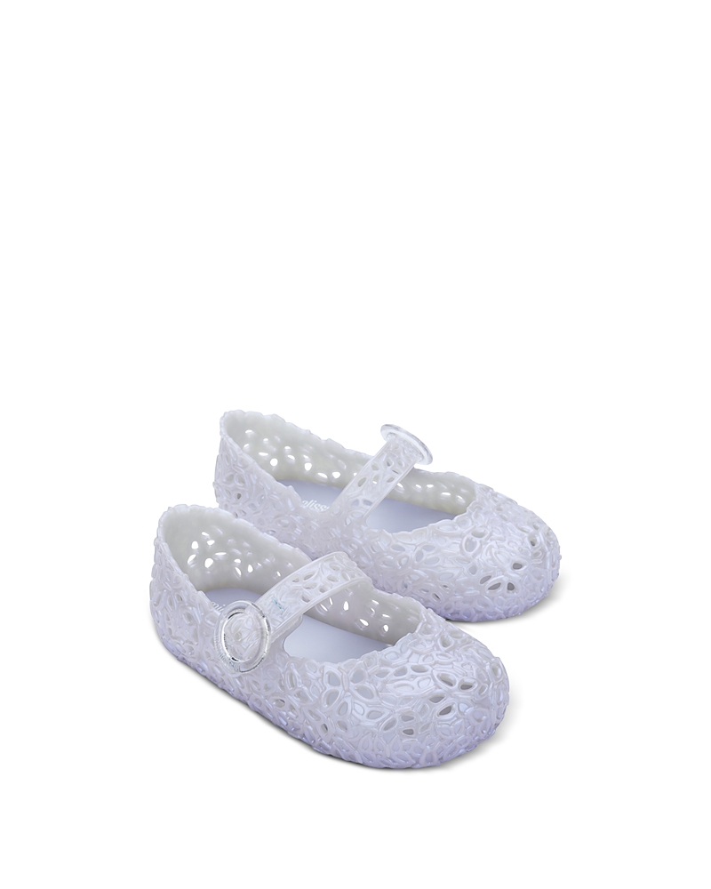 Mini Melissa Girls' Pollen Ballerina Flats - Toddler, Little Kid