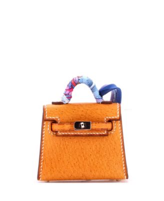 Kelly Twilly Bag Charm Peau Porc