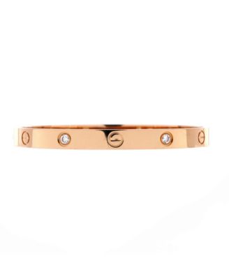 Love 4 Diamond Bracelet 18K Rose Gold with Diamonds