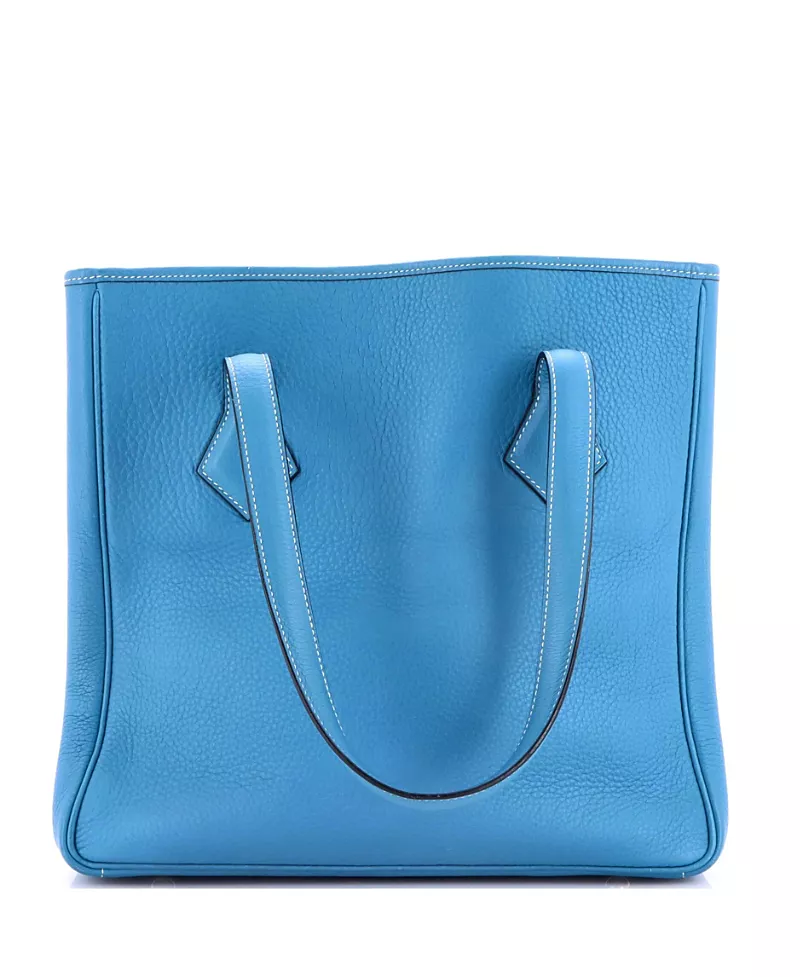 Pre-Owned HERMES 32 Victoria Ii Cabas Clemence