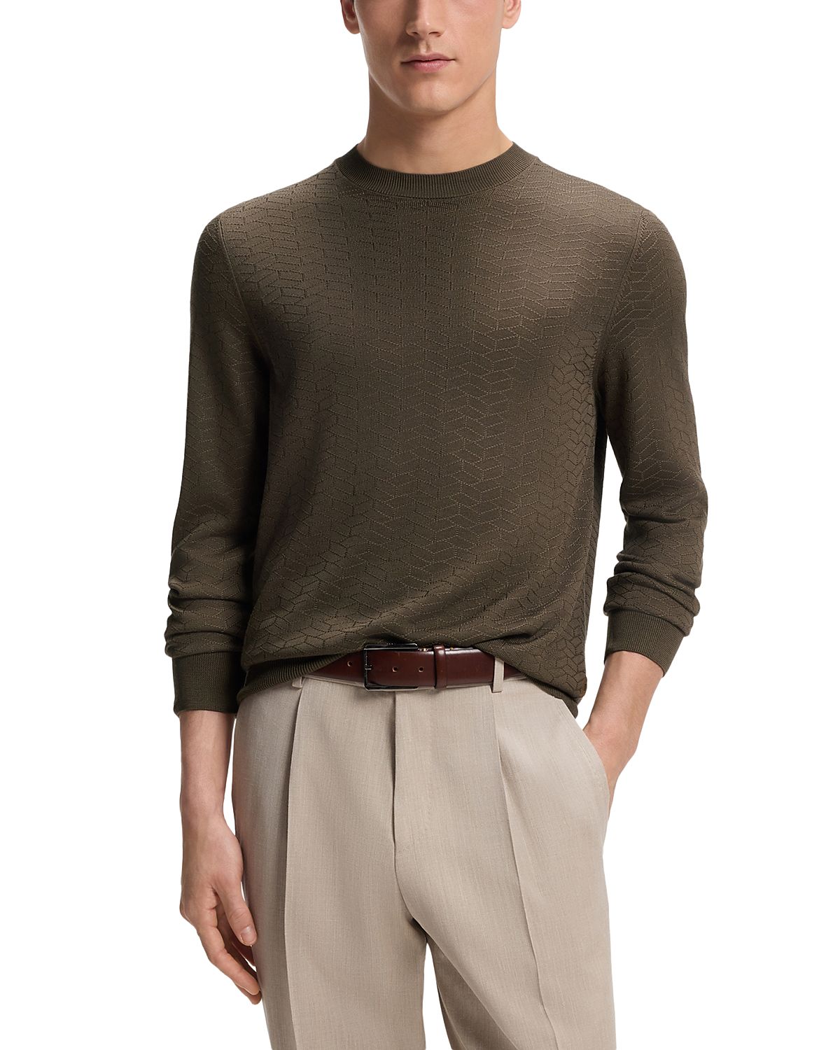 Boss Laghetto Silk Knit Sweater