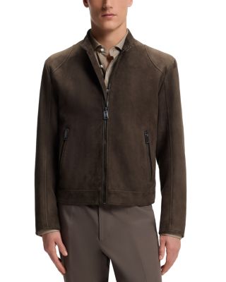 L-Miker Zip Leather Jacket