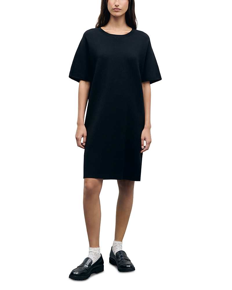 Gerard Darel Clo Short Sleeve Tee Dress