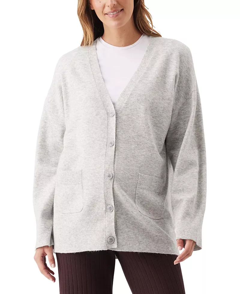 Ripe Maternity Chelsea V-Neck Sweater Cardigan